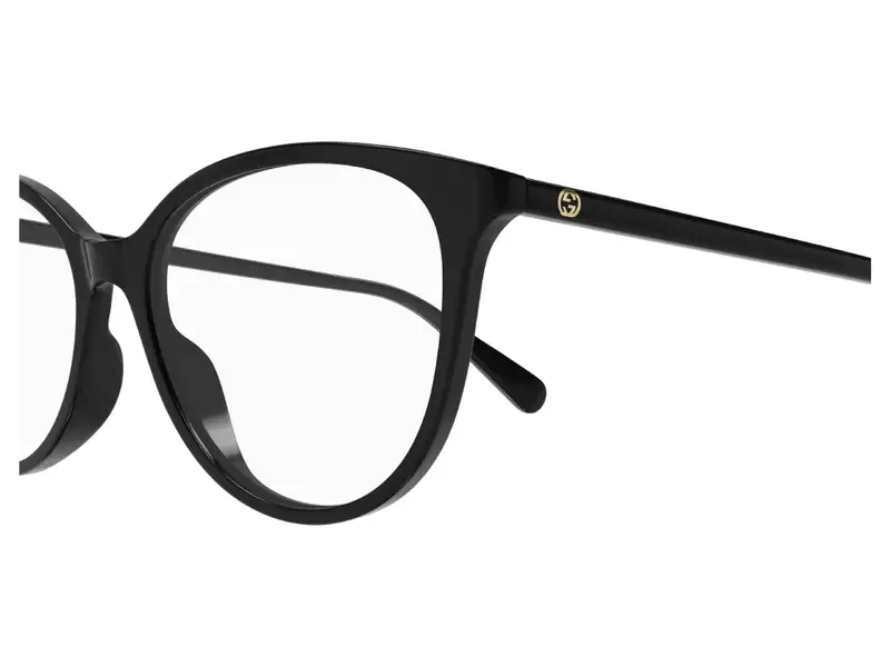 Gucci Donna GG1359O 001 Montature da vista Plastica Nero Cat Eye miniatura 2