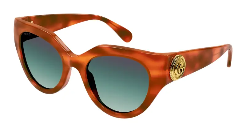 Gucci Occhiali da sole Donna Verde 3408133