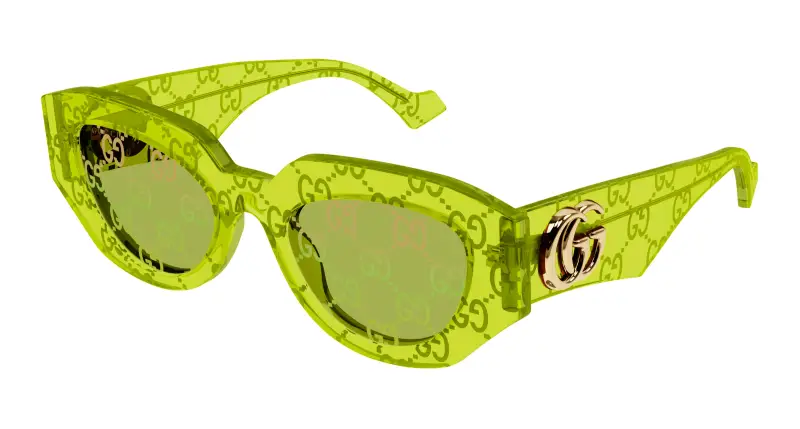 Gucci Occhiali da sole Donna Verde 3535319