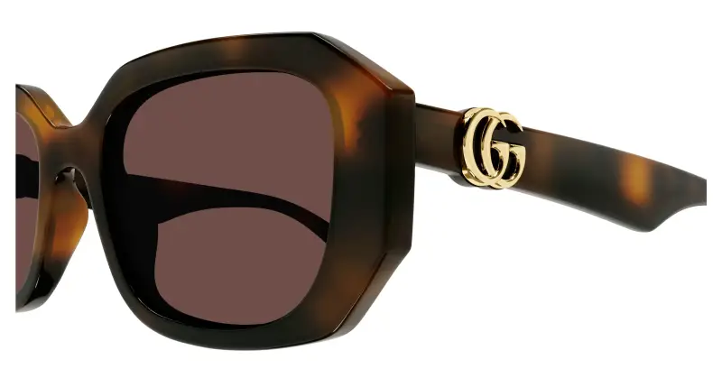 Gucci Occhiali da sole Donna Marrone 3530898 miniatura 3