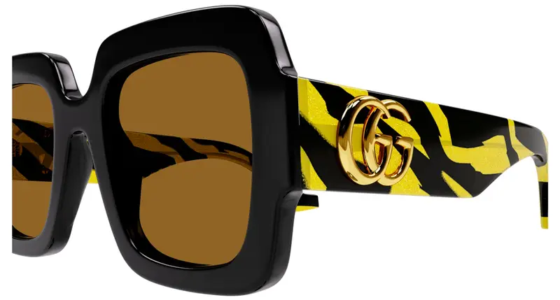 Gucci Occhiali da sole Donna Marrone 880299 miniatura 2