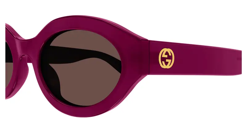 Gucci Occhiali da sole Donna Marrone 880293 miniatura 2