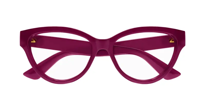 Donna GG1581O 003 Montature da vista Iniettato Trasparente Rotonda miniatura 2