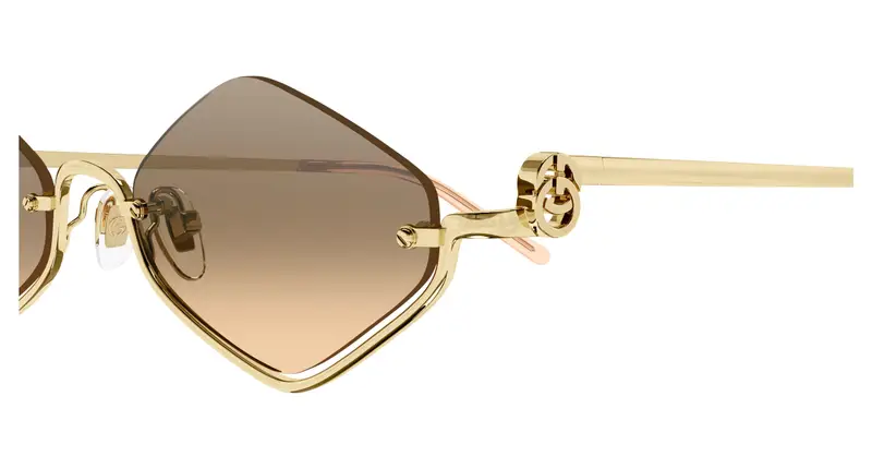 Gucci Occhiali da sole Donna Arancione 880258 miniatura 2