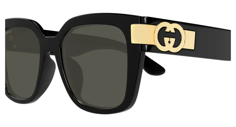 Gucci Occhiali da sole Donna Nero 3532278 miniatura 3