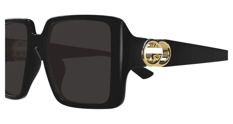 Gucci Occhiali da sole Donna Grigio 3532277 miniatura 3