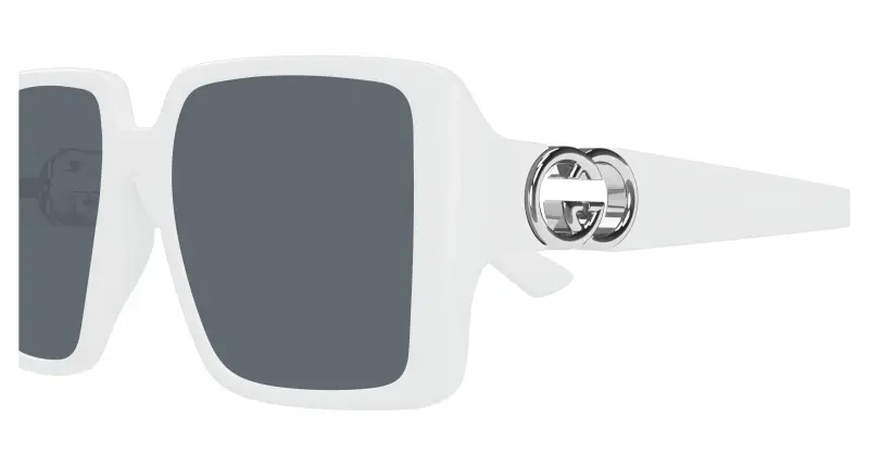 Gucci Occhiali da sole Donna Bianco 3529729 miniatura 3