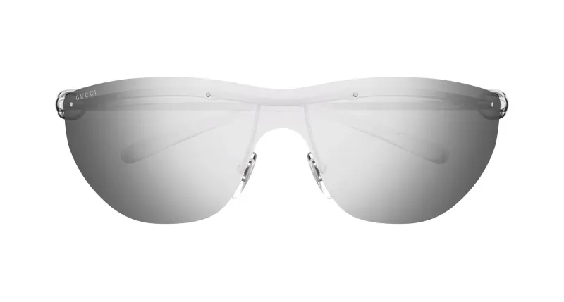 Gucci Occhiali da sole Donna Argento 3529573 miniatura 2