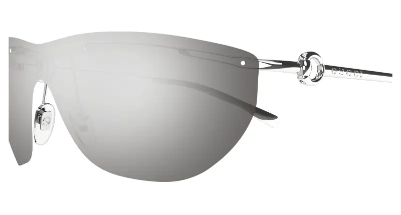 Gucci Occhiali da sole Donna Argento 3529573 miniatura 3