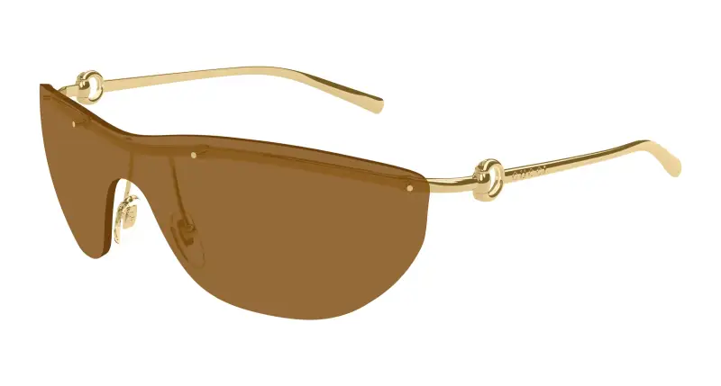 Gucci Occhiali da sole Donna Oro 3533910