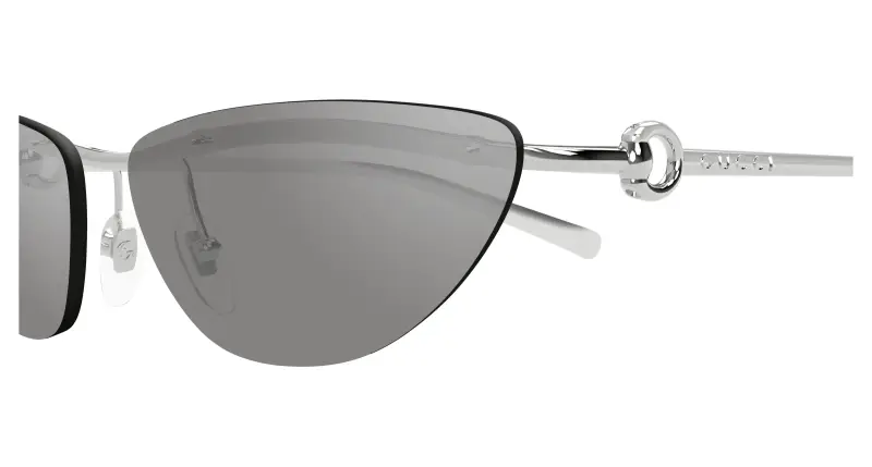 Gucci Occhiali da sole Donna Argento 3529571 miniatura 3
