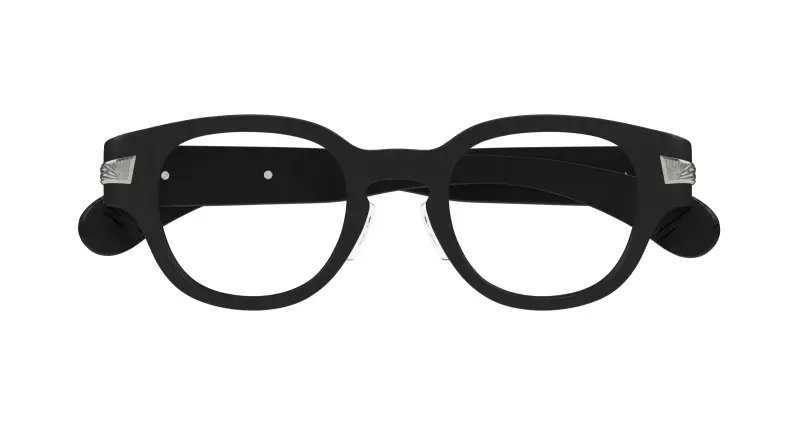 Donna GG1741OJ 003 Montature da vista Acetato Nero Trasparente Squadrata miniatura 2