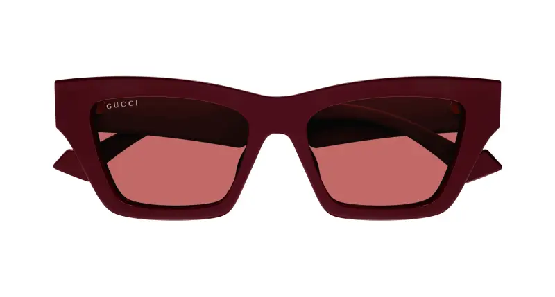 Gucci Occhiali da sole Donna Bordeaux 3529835 miniatura 2
