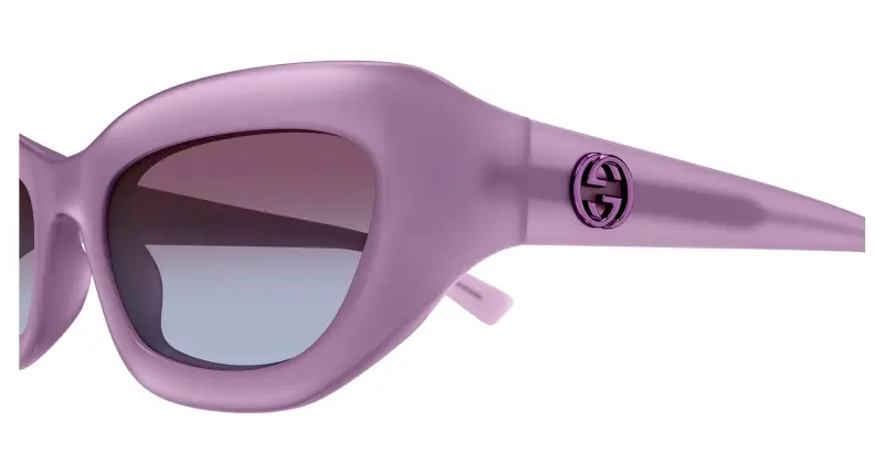 Gucci Occhiali da sole Donna Viola 3535413 miniatura 3