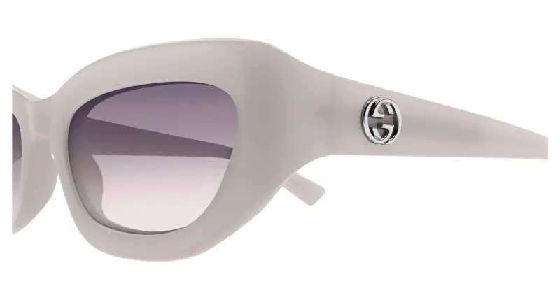 Gucci Occhiali da sole Donna Grigio 3529970 miniatura 3