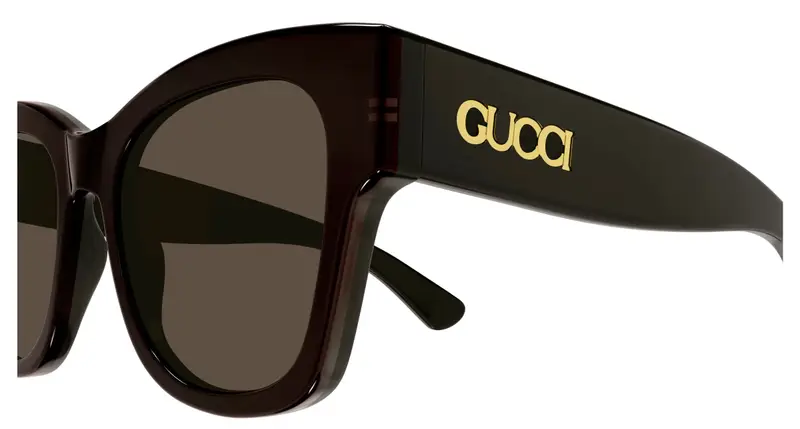 Gucci Occhiali da sole Donna Marrone 881014 miniatura 2