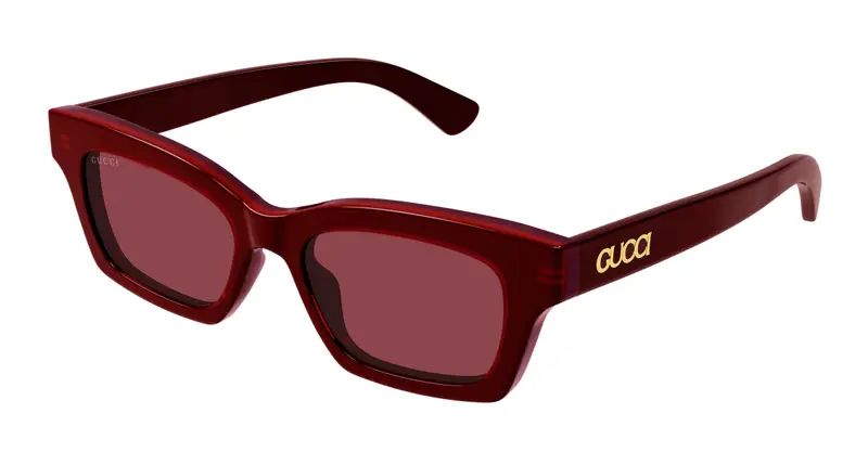 Gucci Occhiali da sole Donna Rosso 881010