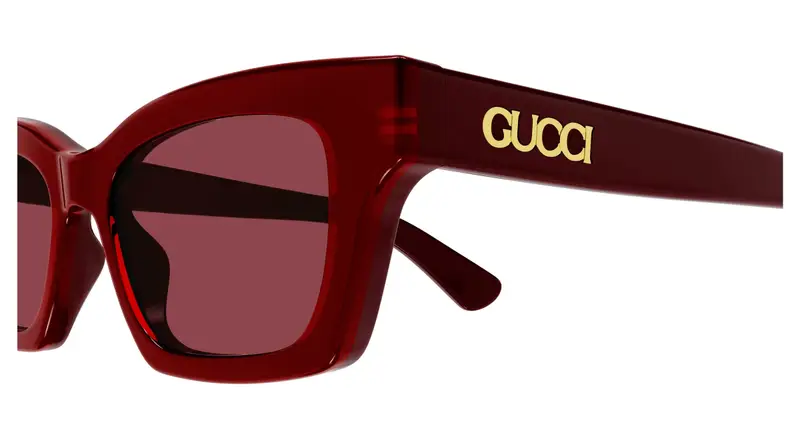Gucci Occhiali da sole Donna Rosso 881010 miniatura 2