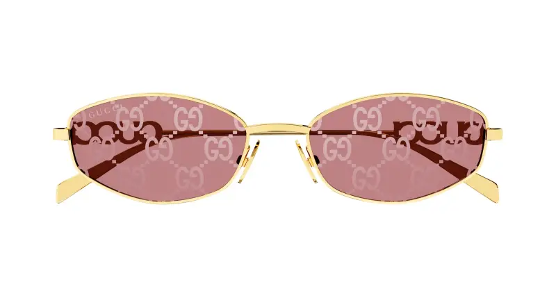 Gucci Occhiali da sole Donna Oro 2615543 miniatura 2