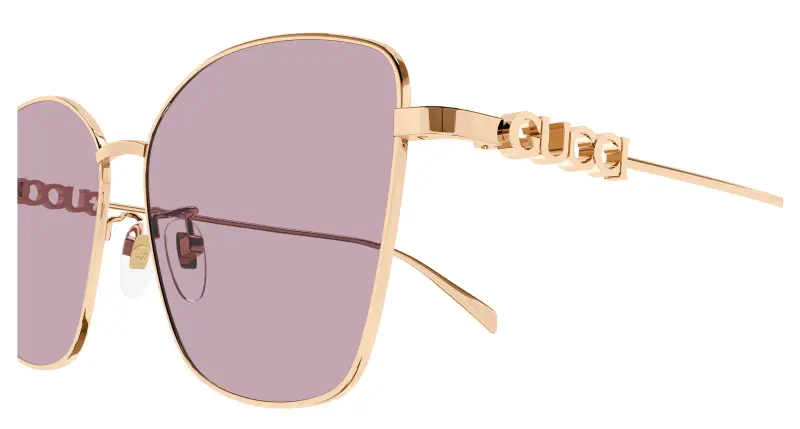 Gucci Occhiali da sole Donna Oro 3533902 miniatura 3