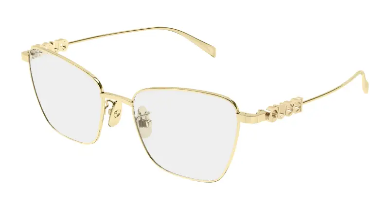 Donna GG1807O 003 Montature da vista Metallo Oro Trasparente Farfalla