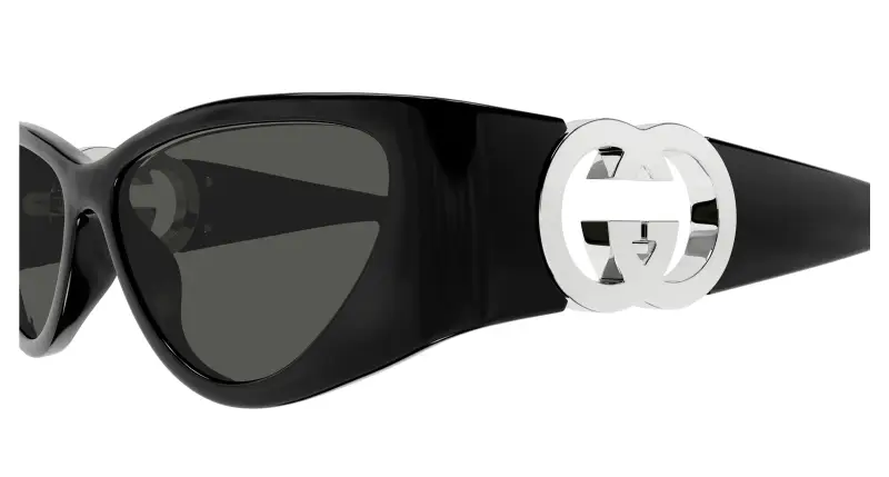 Gucci Occhiali da sole Donna Nero 3532216 miniatura 3