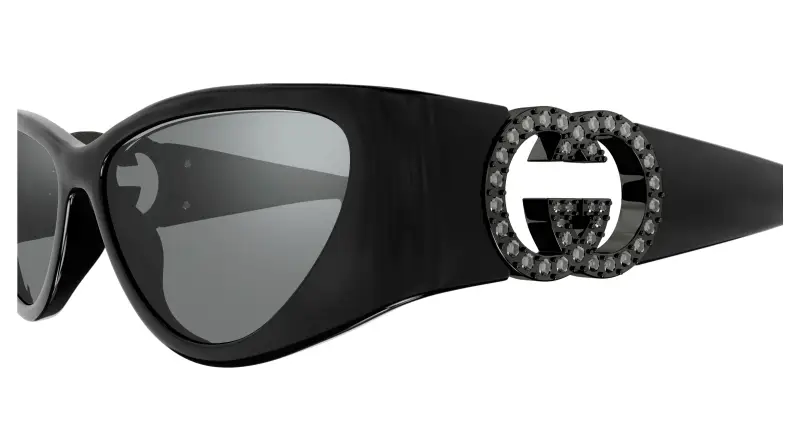 Gucci Occhiali da sole Donna Grigio 3532215 miniatura 3