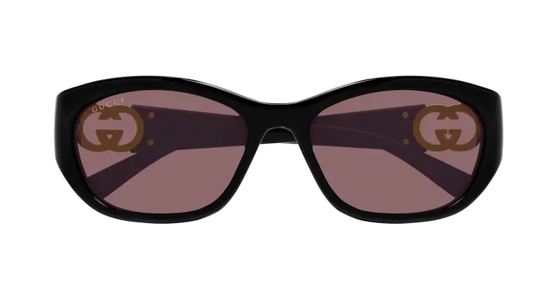 Gucci Occhiali da sole Donna Nero 3532210 miniatura 2