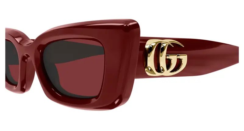 Gucci Occhiali da sole Donna Bordeaux 880863 miniatura 2
