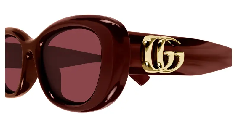 Gucci Occhiali da sole Donna Rosso 3529832 miniatura 3