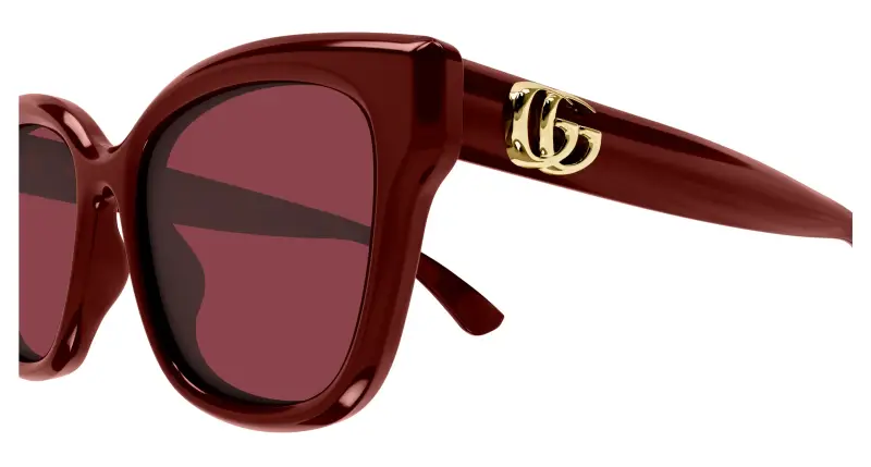 Gucci Occhiali da sole Donna Bordeaux 3529831 miniatura 3