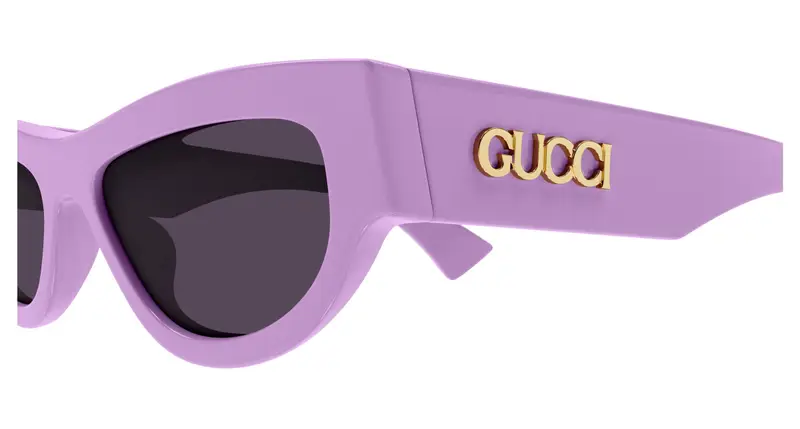 Gucci Occhiali da sole Donna Viola 881007 miniatura 2