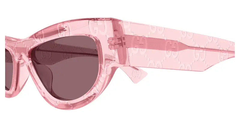 Gucci Occhiali da sole Donna Rosa 3534596 miniatura 3