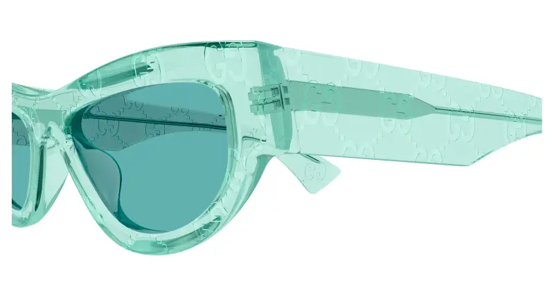 Gucci Occhiali da sole Donna Verde 3535298 miniatura 3