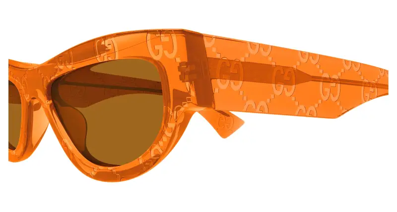 Gucci Occhiali da sole Donna Arancione 3529533 miniatura 3