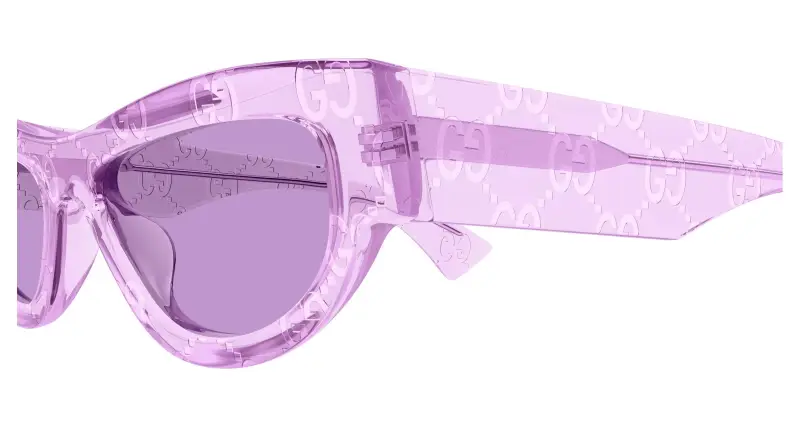 Gucci Occhiali da sole Donna Viola 3535409 miniatura 3