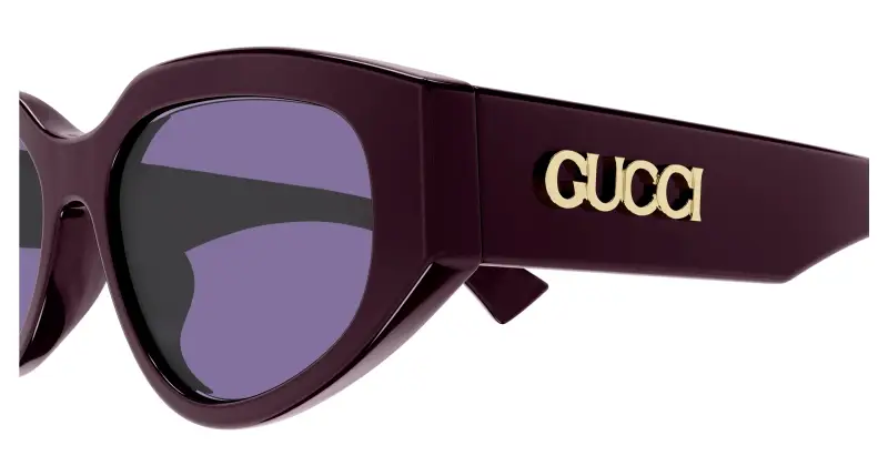 Gucci Occhiali da sole Donna Viola 3535408 miniatura 3