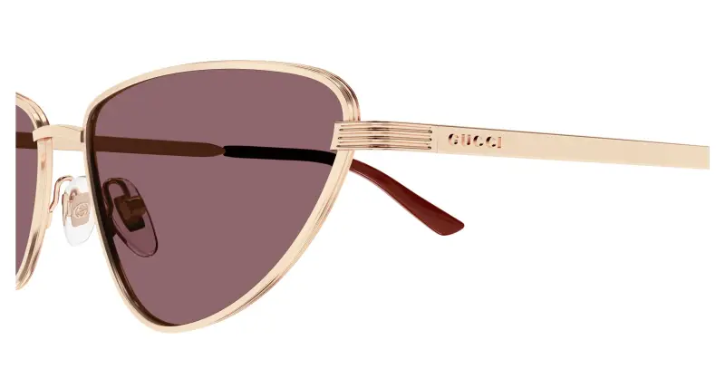 Gucci Occhiali da sole Donna Oro 3533886 miniatura 3