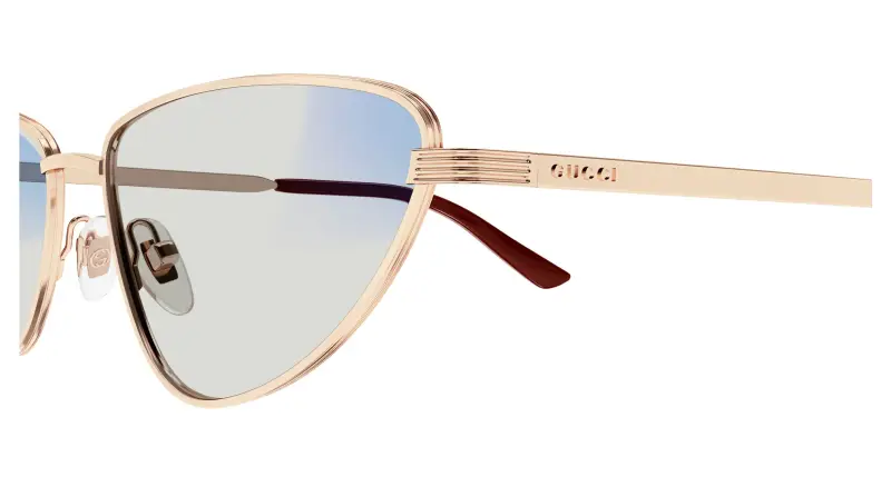 Gucci Occhiali da sole Donna Oro 3533884 miniatura 3