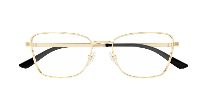 Donna GG1880O 001 Montature da vista Metallo Oro Trasparente Cat Eye miniatura 2