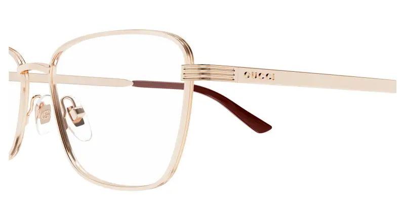 Donna GG1880O 003 Montature da vista Metallo Oro Trasparente Cat Eye miniatura 3