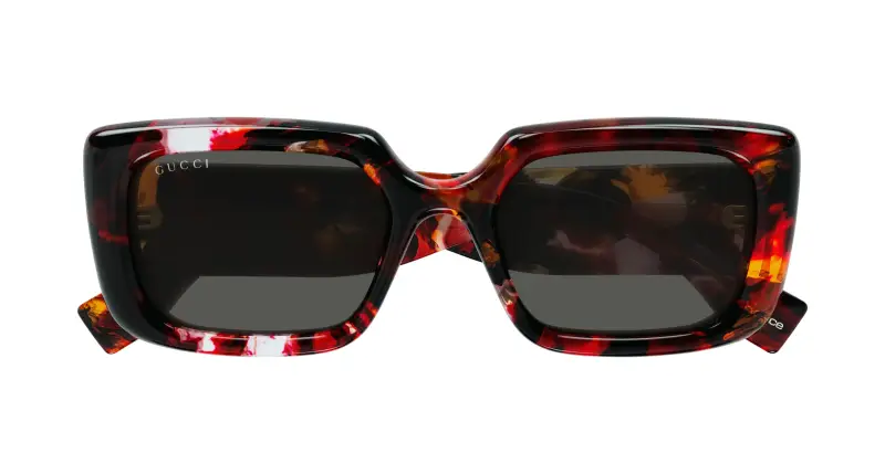 Gucci Occhiali da sole Donna Bordeaux 3529826 miniatura 2