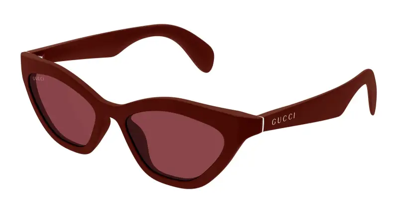 Gucci Occhiali da sole Donna Rosso 3529825