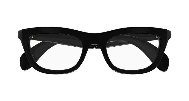 Donna GG1932O 001 Montature da vista Iniettato Nero Trasparente Cat Eye miniatura 2