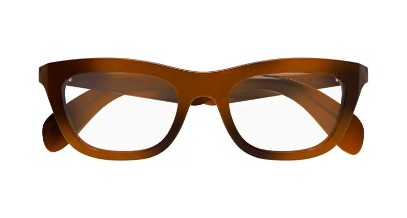 Donna GG1932O 003 Montature da vista Iniettato Havana Trasparente Cat Eye miniatura 2