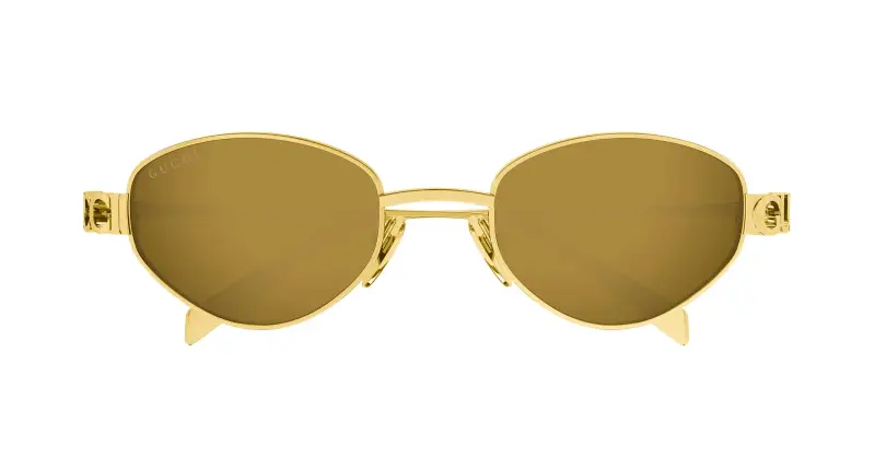 Gucci Occhiali da sole Donna Oro 3408345 miniatura 2