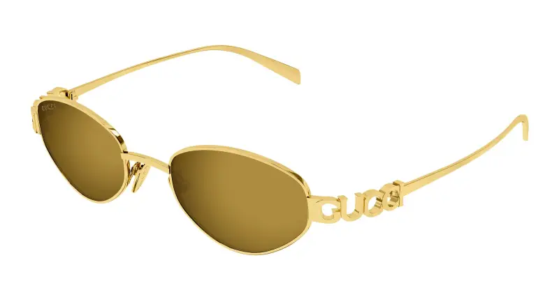 Gucci Occhiali da sole Donna Oro 3408345