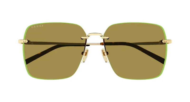 Gucci Occhiali da sole Donna Oro 3408338 miniatura 2