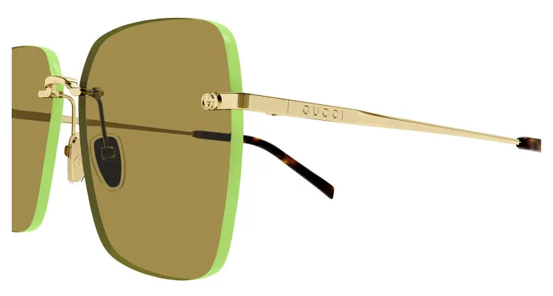 Gucci Occhiali da sole Donna Oro 3408338 miniatura 3