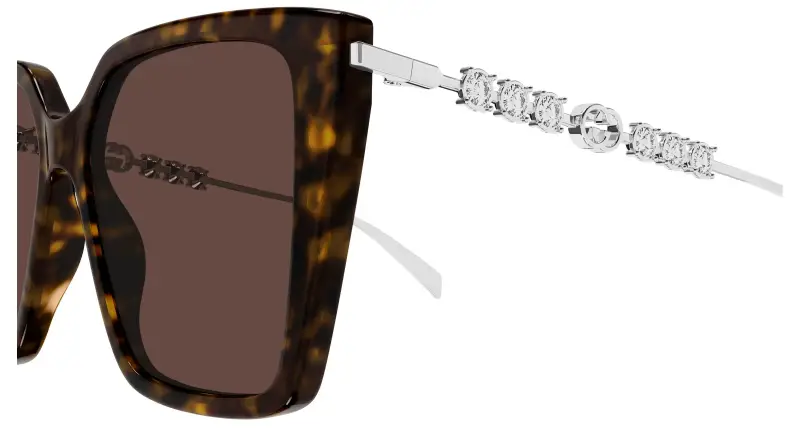 Gucci Occhiali da sole Donna Marrone 3530490 miniatura 3